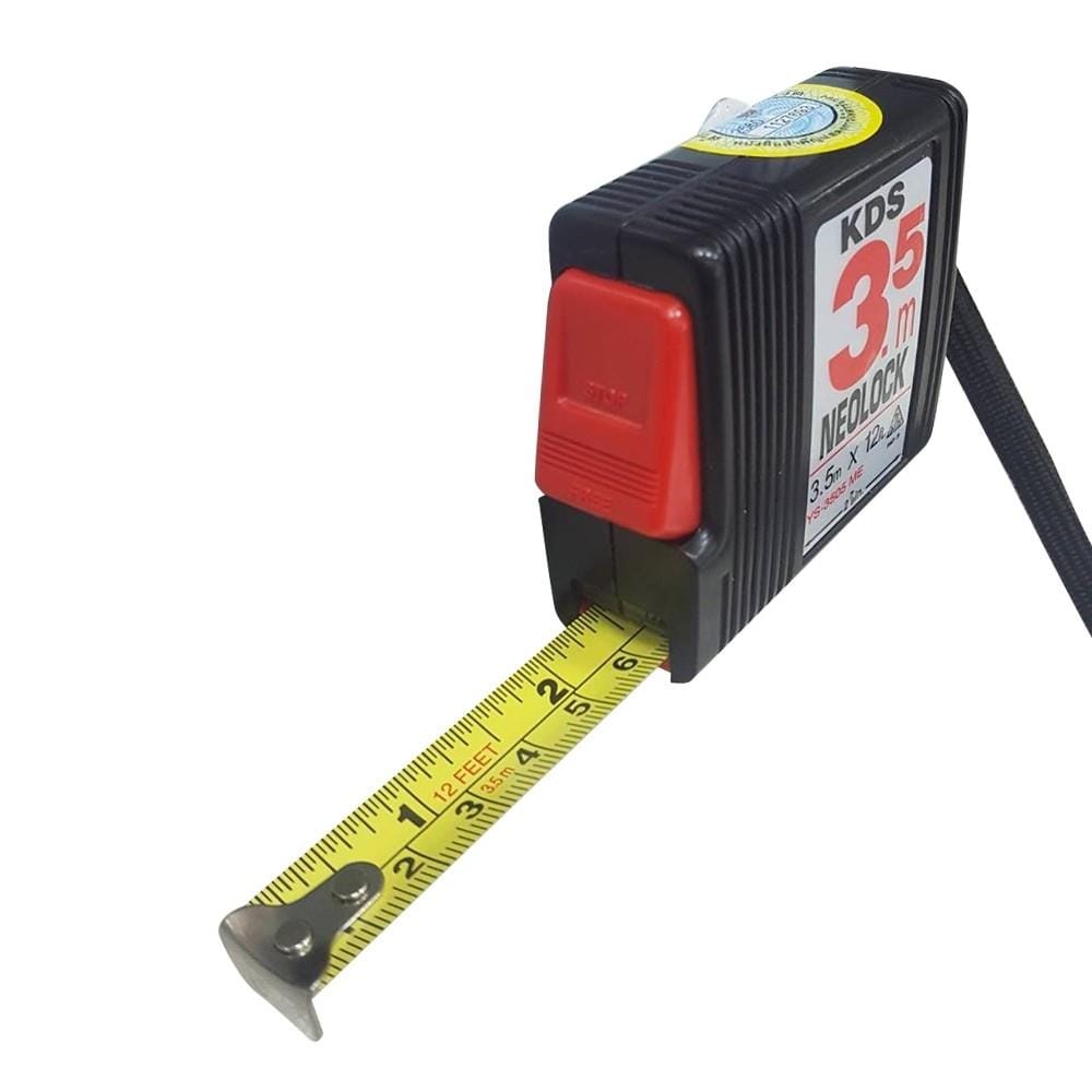 MEASURING TAPE KDS NEOLOCK 3.5M BLACK