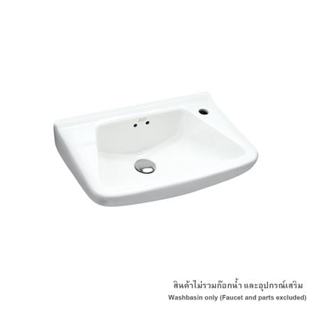 อ่างล้างหน้าแขวน AMERICAN STANDARD 910S-WT-0 สีขาว