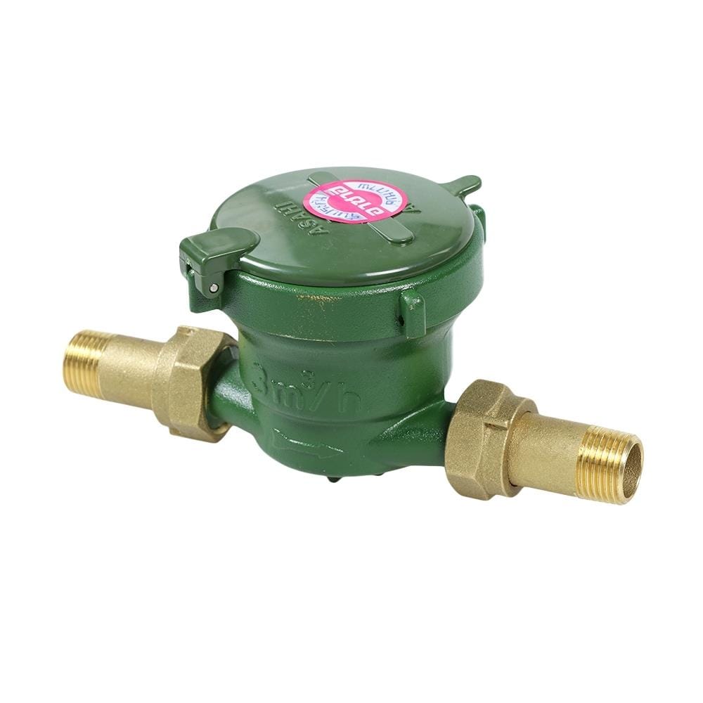 มิเตอร์น้ำทองเหลือง SANWA 1/2 นิ้ว