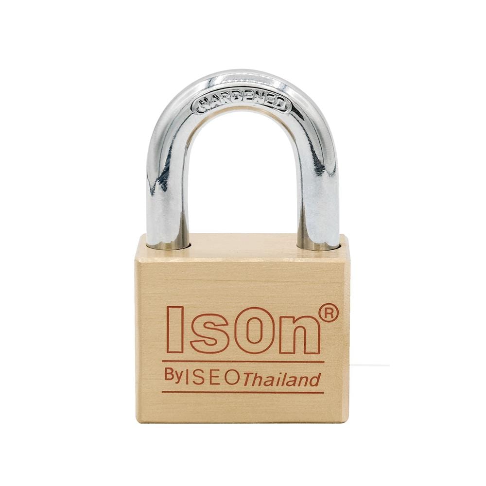 กุญแจมาสเตอร์คีย์ ISON 450 40 มม. สีทองเหลืองขัดเงา (ชุด 5 ตัว)