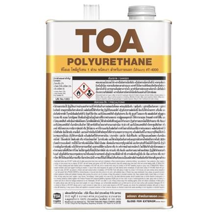 โพลียูรีเทนภายนอก ชนิดเงา TOA T-4000 1 แกลลอน_1
