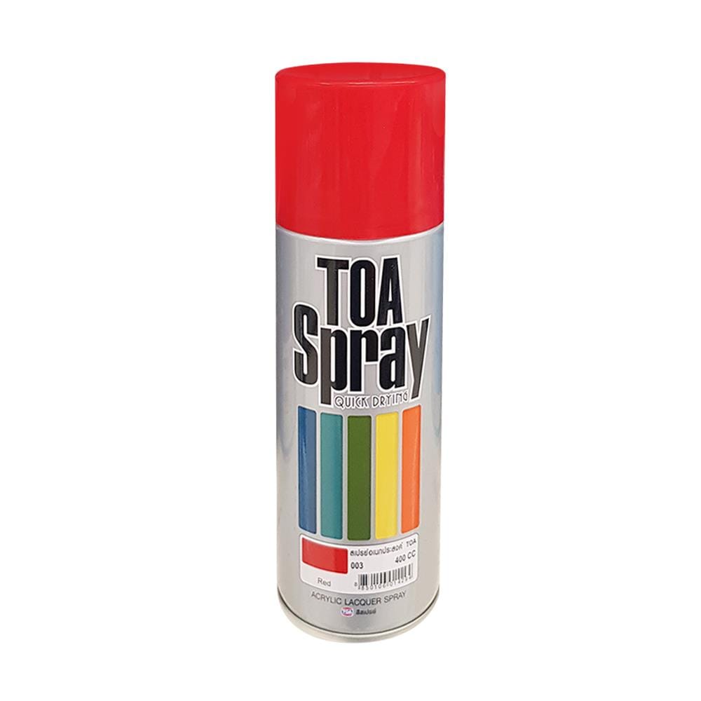 สีสเปรย์ TOA 3 RED 400 ซีซี