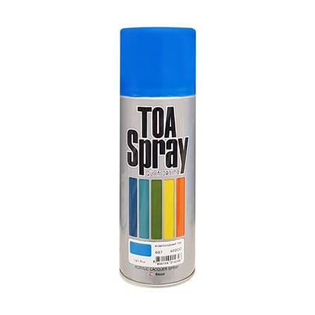 ACRYLIC LACQUER SPRAY PAINT TOA 7 LIGHT BLUE 400CC