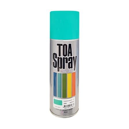 ACRYLIC LACQUER SPRAY PAINT TOA 9 LIGHT GREEN 400CC