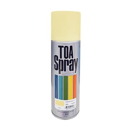 ACRYLIC LACQUER SPRAY PAINT TOA 10 CREAM 400CC