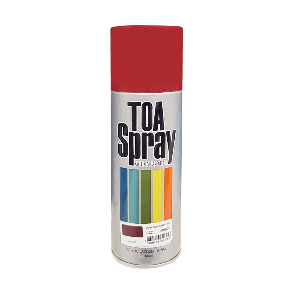 สีสเปรย์ TOA 22 MAROON 400 ซีซี