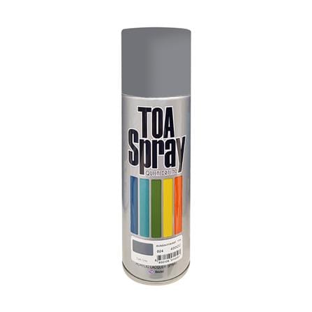 ACRYLIC LACQUER SPRAY PAINT TOA 24 DARK GRAY 400CC
