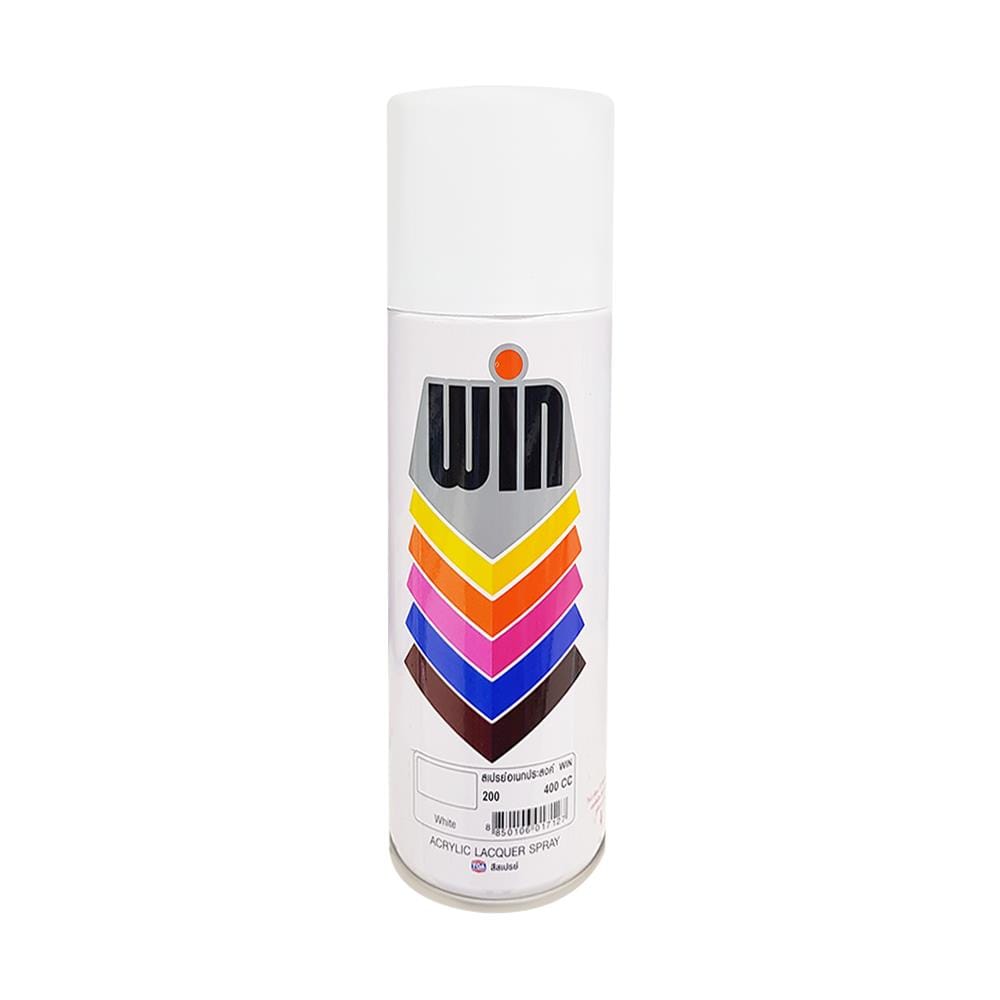 ACRYLIC LACQUER SPRAY PAINT WIN 200 WHITE 400CC