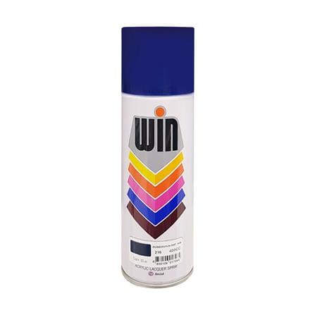 ACRYLIC LACQUER SPRAY PAINT WIN 216 DARK BLUE 400CC