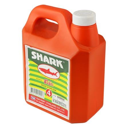 เชลแล็กทาไม้ TOA SHARKS SHELLAC เบอร์ 4 1 แกลลอน_1