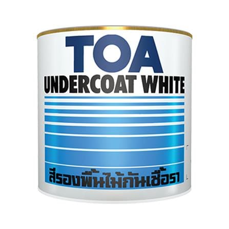 สีรองพื้นไม้ TOA UNDERCOAT G1600 สีขาว 1 แกลลอน