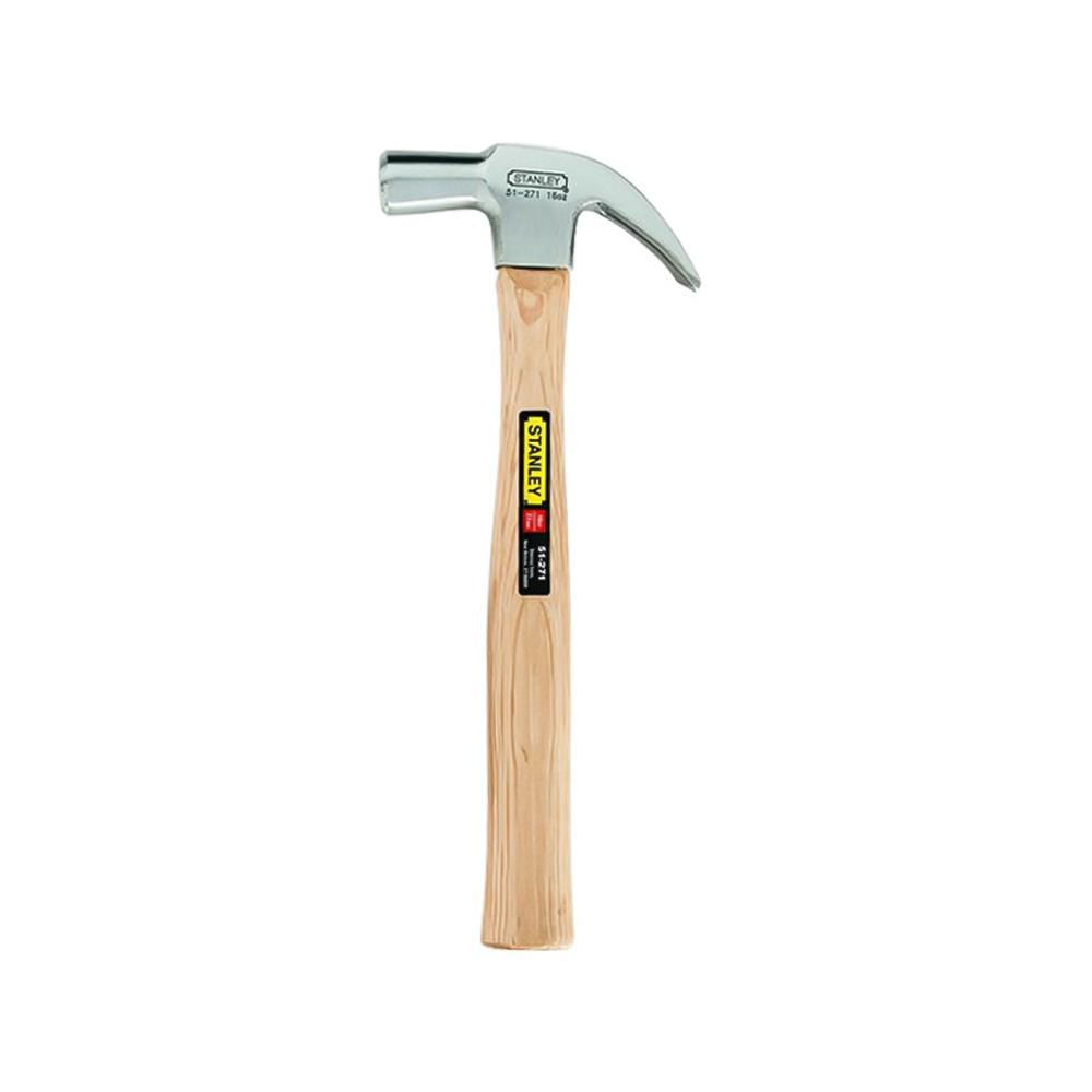 ค้อนหงอน ด้ามไม้ STANLEY 51-271 27 มม.