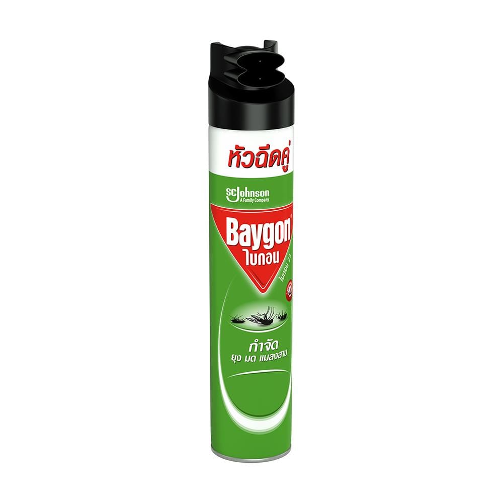 MULTI-INSECT KILLER SPRAY BAYGON 600ML GREEN