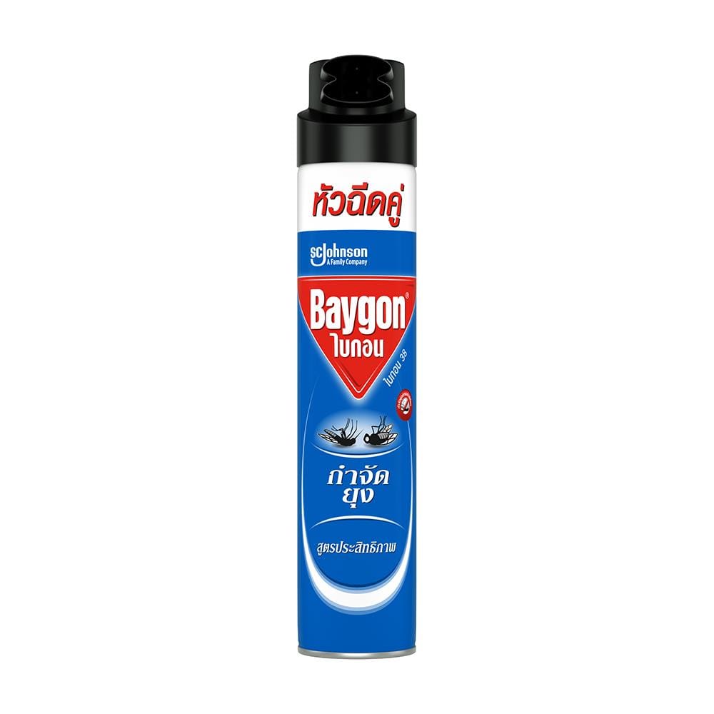 สเปรย์กำจัดยุง BAYGON 600ml BLUE