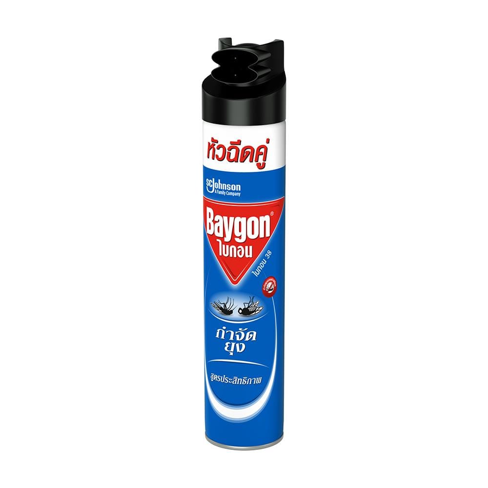 สเปรย์กำจัดยุง BAYGON 600ml BLUE