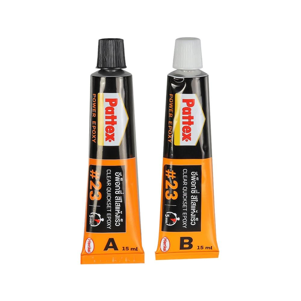 กาวอีพ็อกซี่แห้งเร็ว PATTEX NO.23 15 มล. สีใส
