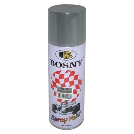 สีสเปรย์ BOSNY 68 สี PRIMER GREY 400 ซีซี