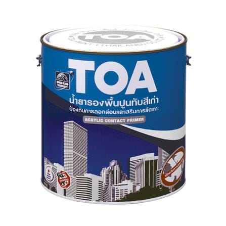 สีรองพื้นปูนเก่า TOA ACRYLIC CONTACT PRIMER 1 แกลลอน_0