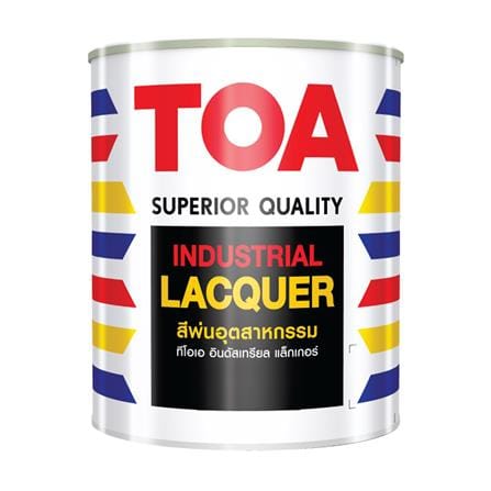 สีพ่นอุตสาหกรรม TOA INDUSTRIAL LACQUER 911 สีขาว ด้าน 1 แกลลอน_0