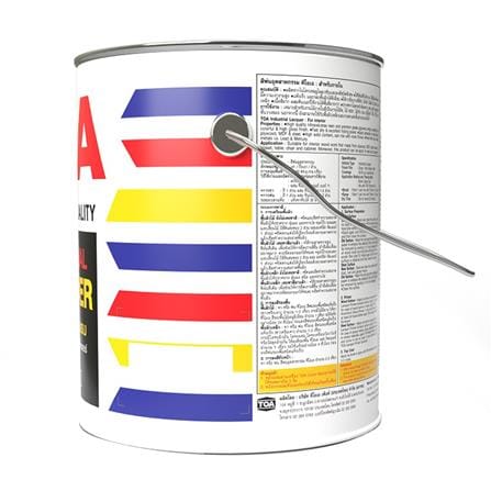 สีพ่นอุตสาหกรรม TOA INDUSTRIAL LACQUER 900 สีขาว เงา 1 แกลลอน_2