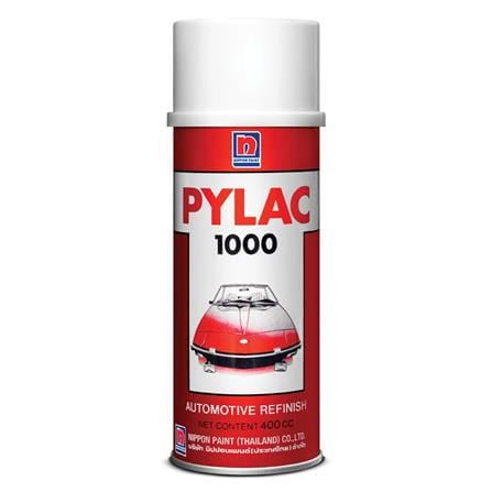 สีสเปรย์รองพื้น NIPPON PAINT PYLAC 1000 232/B สี SILVER 400 ซีซี_0