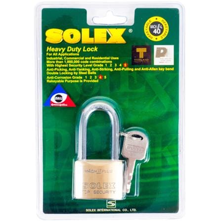 กุญแจลูกปืน SOLEX MACH2PLUSL40 40 มม._0