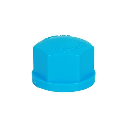 ฝาครอบเกลียว ท่อน้ำไทย 1/2" สีฟ้า