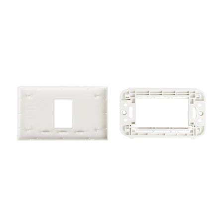 หน้ากาก 1 ช่อง PANASONIC WEG6801WK สีขาว_2
