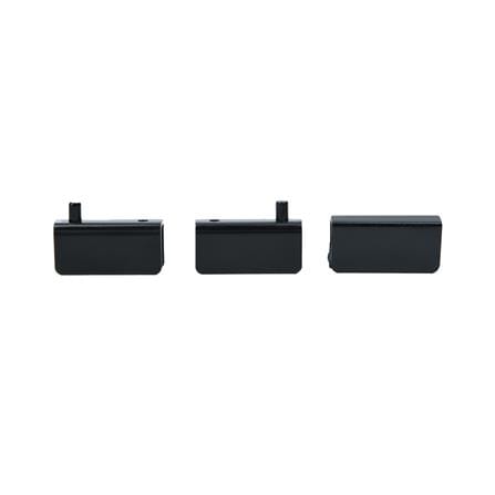 GLASS DOOR HINGE WITH HANDLE FITT GH-2040 BLACK_0