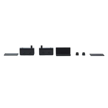 GLASS DOOR HINGE WITH HANDLE FITT GH-2040 BLACK_1