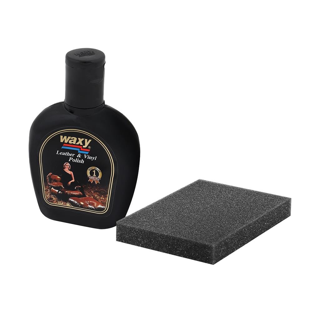 น้ำยาเช็ดเคลือบเงาผลิตภัณฑ์หนัง WAXY 125 มล.