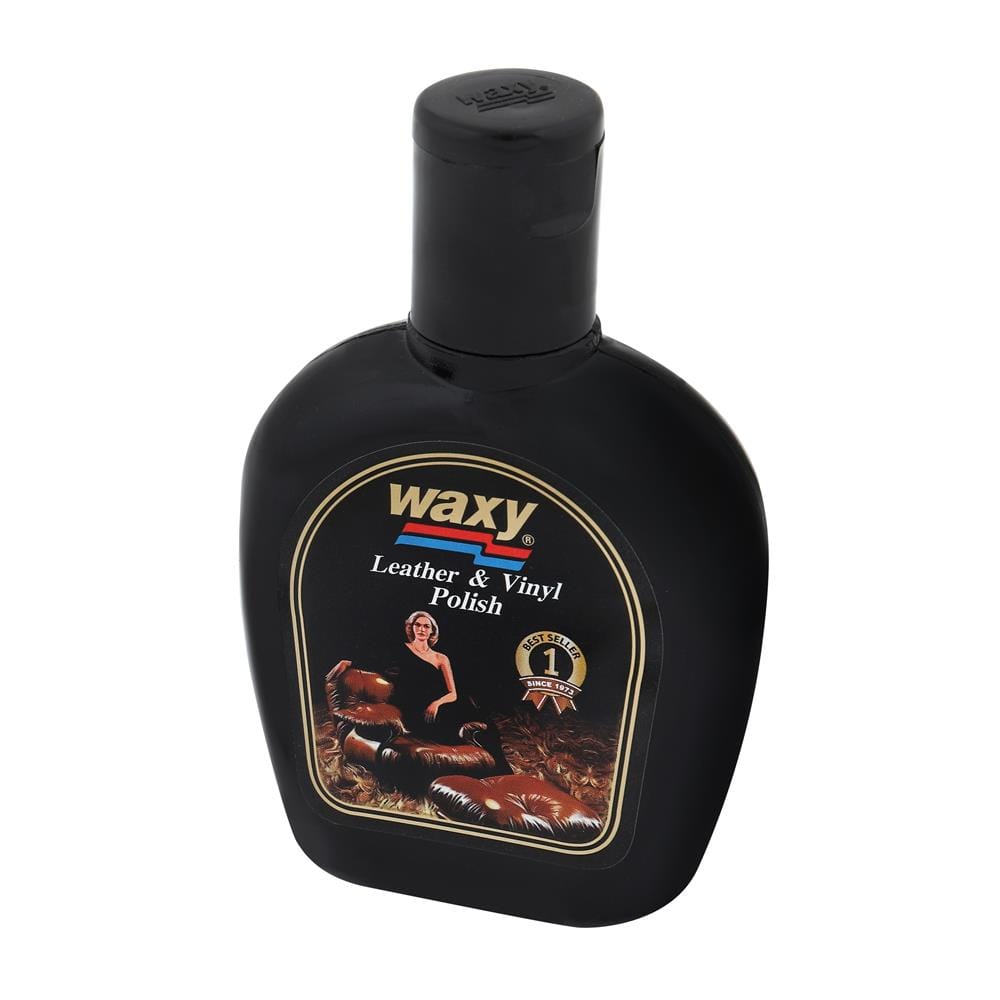 น้ำยาเช็ดเคลือบเงาผลิตภัณฑ์หนัง WAXY 125 มล.