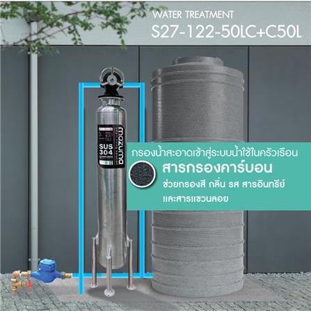 เครื่องกรองน้ำใช้ MAZUMA S27 MTP SL-CB50L_1