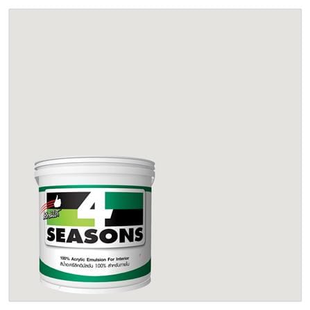 สีน้ำทาภายใน TOA 4 SEASONS สีขาว A1003 ด้าน 1 แกลลอน_0