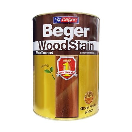 สีย้อมไม้ BEGER 1901 สีไม้สักทอง เงา 1 แกลลอน