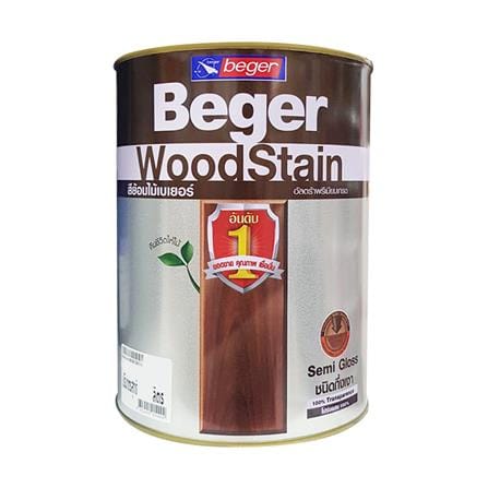 สีย้อมไม้ BEGER 2901 สีไม้สักทอง กึ่งเงา 1 แกลลอน