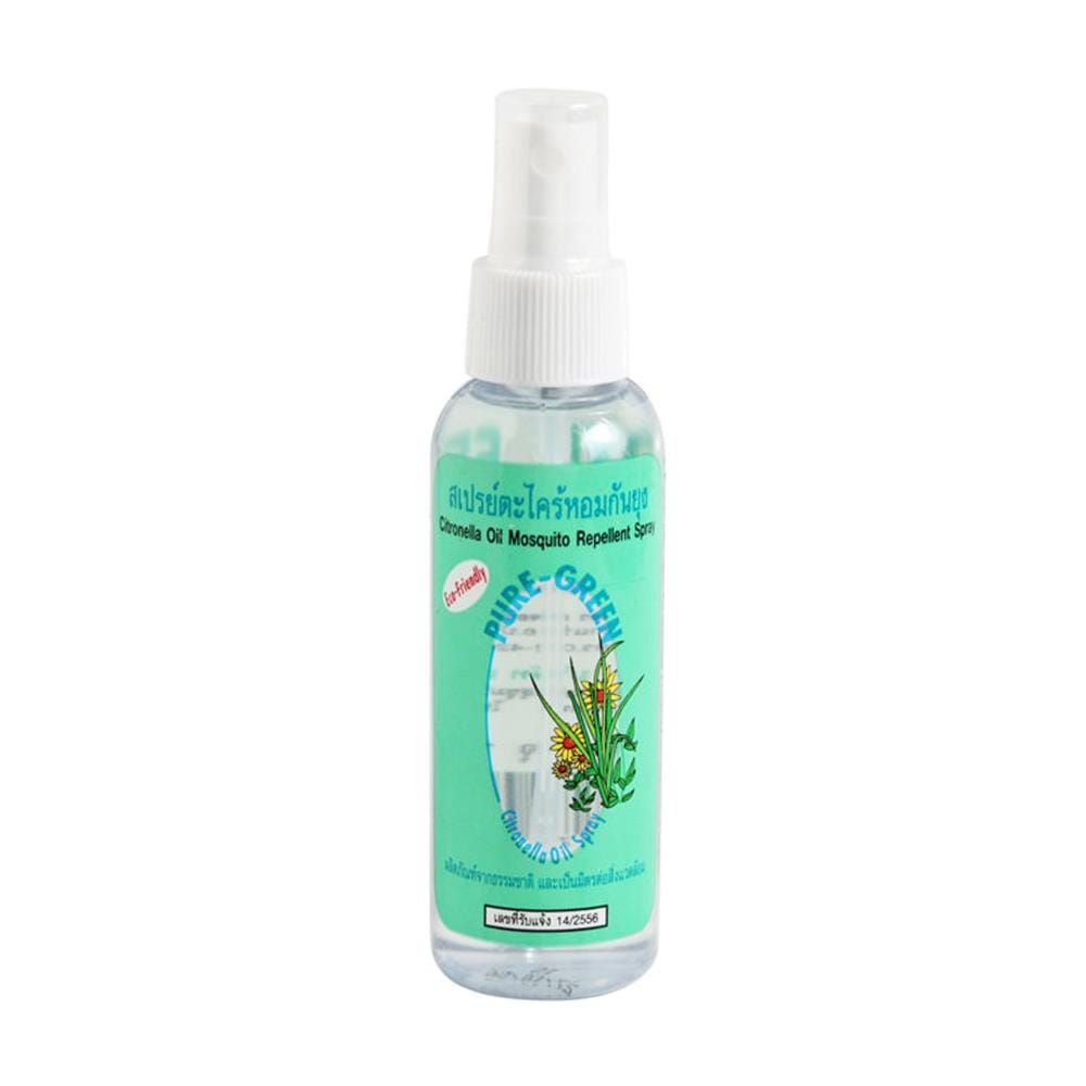 สเปรย์ป้องกันยุง PUREGREEN 120ml CITRONELLA