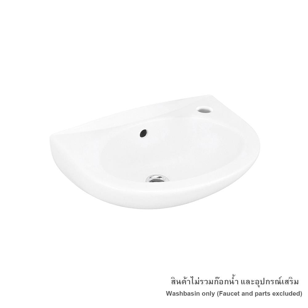 อ่างล้างหน้าแขวน COTTO C005 สีขาว