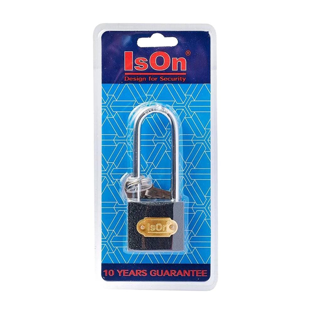 กุญแจสปริง ISON L 38 มม. สีดำ