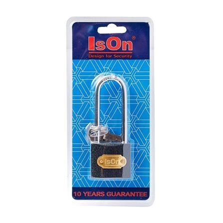 กุญแจสปริง ISON L 38 มม. สีดำ_2
