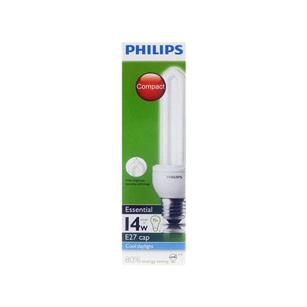 หลอดประหยัด PHILIPS E-SAVER 14 วัตต์ COOLDAYLIGHT_1