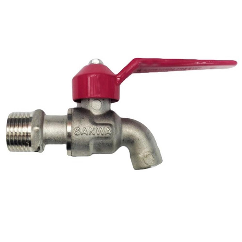 ก๊อกบอลแฟนซี&nbsp;SANWA&nbsp;1/2 นิ้ว&nbsp;สีชมพู