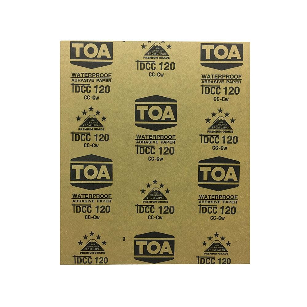 กระดาษทรายขัดเหล็ก เบอร์ 120 TOA
