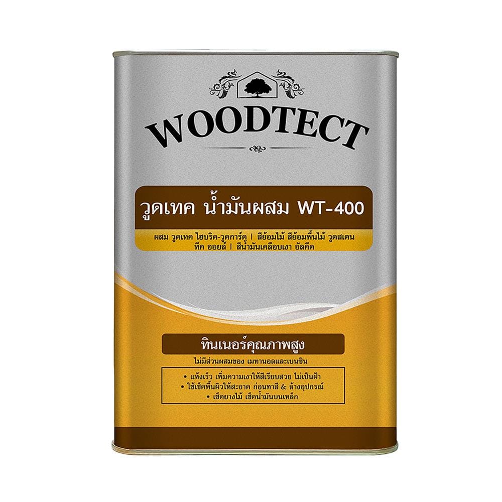 ทินเนอร์ WOODTECT WT-400 0.75 ลิตร