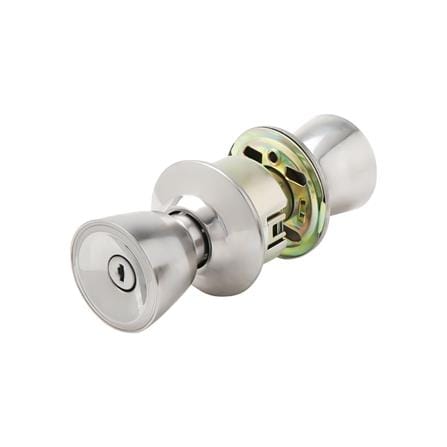 ลูกบิดประตู หัวแชมเปญ ISEO 8588 SP สีสเตนเลส_0