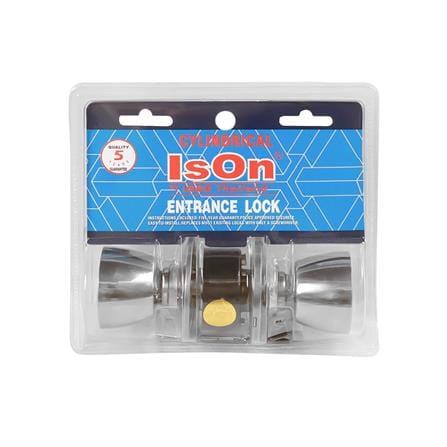 ลูกบิดประตู หัวแชมเปญ ISEO 8588 SP สีสเตนเลส_1