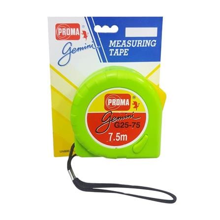 ตลับเมตร PROMA GEMENI 7.5 ม. สีเขียว_0