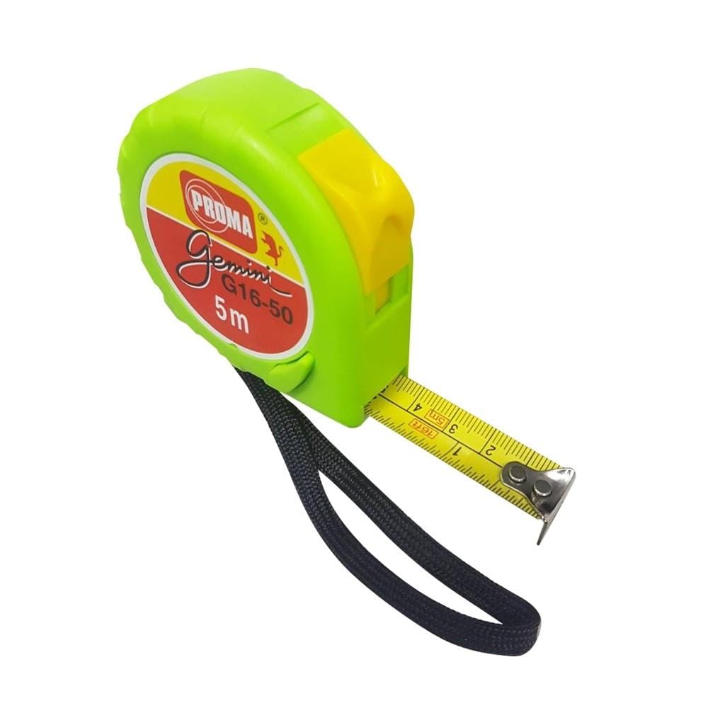 ตลับเมตร PROMA GEMENI 5 ม. สีเขียว