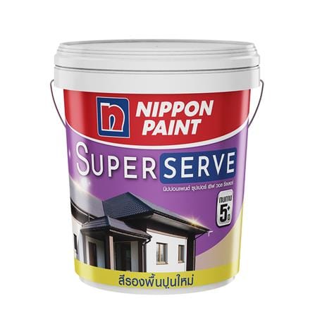 รองพื้นปูนใหม่ NIPPON PAINT SUPER SERVE 5 แกลลอน_0