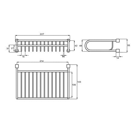 ตะแกรงวางของ WS 7101-20 สเตนเลส_1